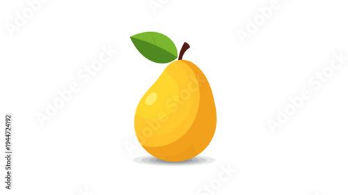 orange fruit isolated on white
