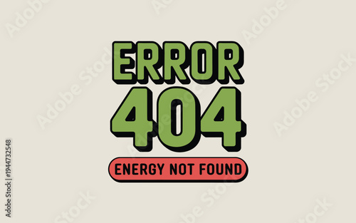 Error 404 Page Not Found Concept With Green Text On Beige Background For Website Error Illustrations