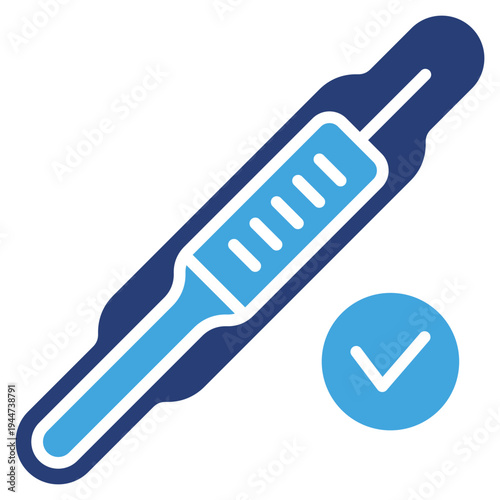 Thermometer Two Color Icon