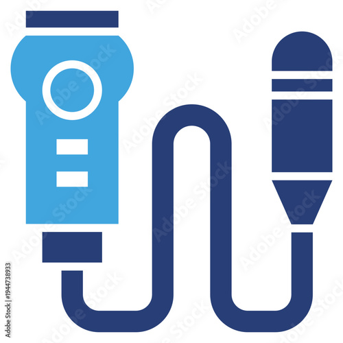 Endoscope Two Color Icon