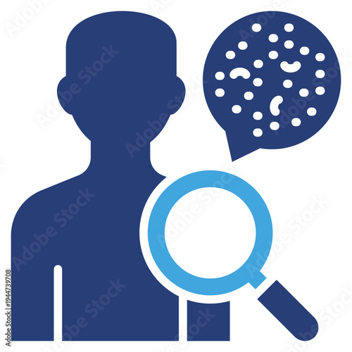 Skin Check Two Color Icon