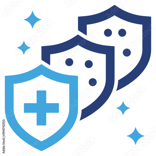 Protection Layer Two Color Icon