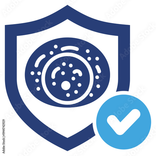 Lymphocyte Guard Two Color Icon