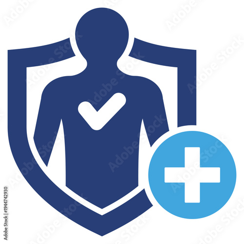 Healthy Defense Two Color Icon