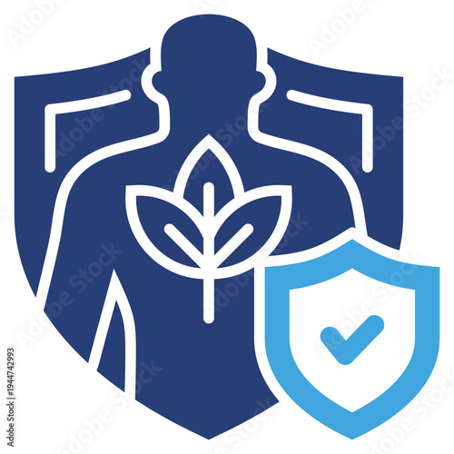 Body Guard Two Color Icon