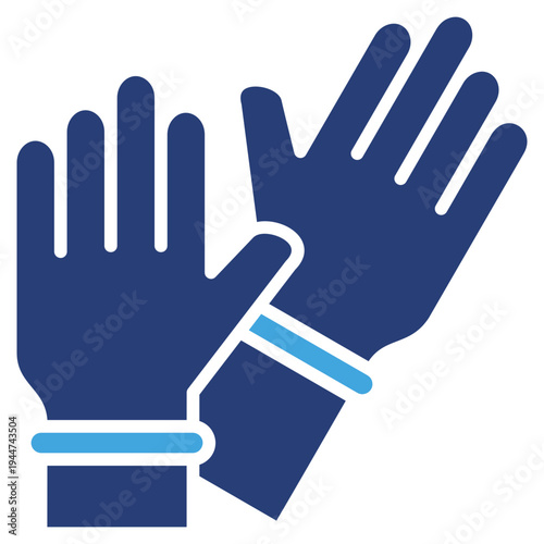 Glove Wearing Icon