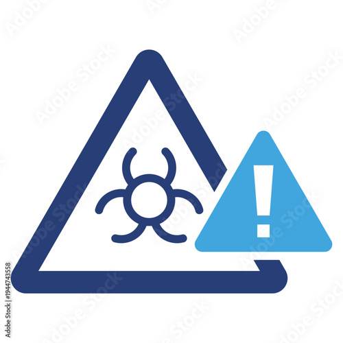 Biohazard Warning Icon