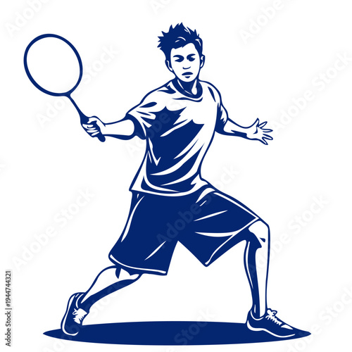 boy playing tennis editable vector design, sport, racket, player, ball, game, play, woman, playing, silhouette, athlete, fun, sports, exercise, vector, people, fitness, active, illustration