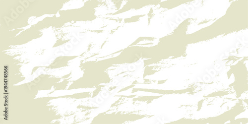 White and beige grunge texture background, distressed weathered paint on wood surface with vintage dry brush strokes