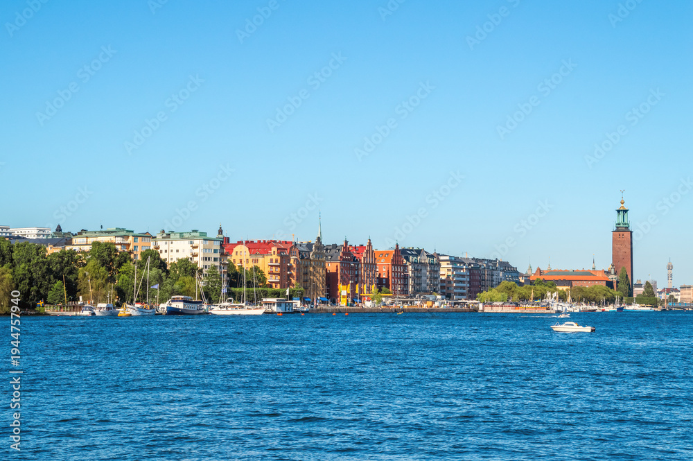 Obraz premium Altstadt, Stockholm, Schweden 