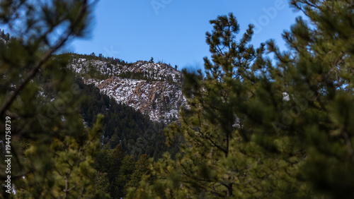 colorado mountain terrain in estes park