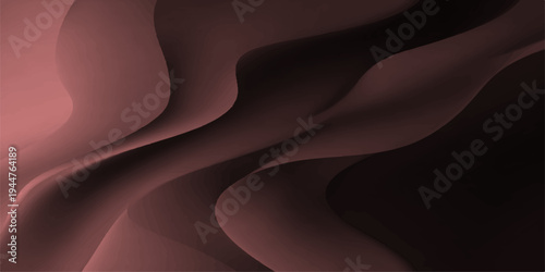 Smooth flowing red silk fabric background with soft waves of satin texture and a liquid motion design creating a light textile backdrop