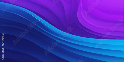 Abstract blue wave background featuring a smooth flowing curve design with light motion lines and a digital vector texture for a professional business backdrop