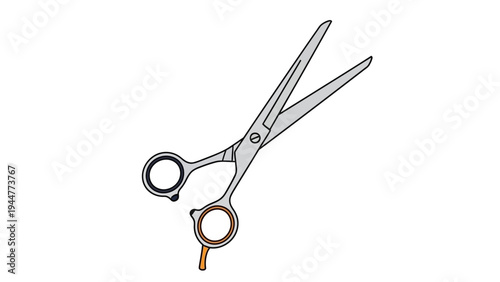 scissors isolated on white background