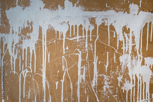 Abstract paint splashes