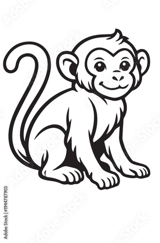 Monkey vector