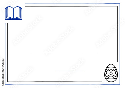 Easter Reading Challenge Certificate Template – Printable Kids Literacy Award, Spring Holiday Educational Achievement Recognition for School Reading Incentive