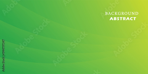 Abstract green banner background. Graphic design banner pattern background template with dynamic curve shapes eps 10