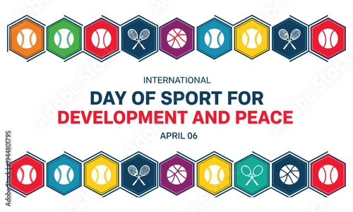 International day of sport for development and peace graphic