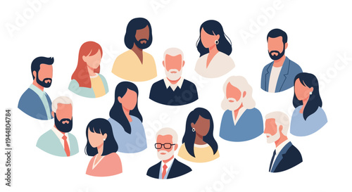 Diverse Group of People.