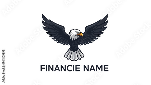 Eagle Logo Template for Finance Company.