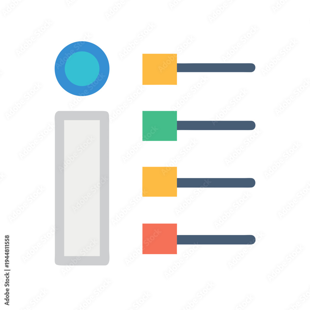 Obraz premium Infographic Vector Graphic Displaying Data Representation and Information Visualization on a Black Background