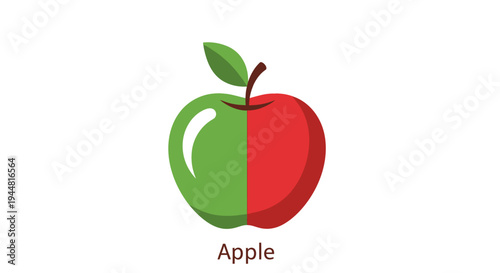 vector illustration of a red pepper