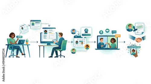 Streamlining the Hiring Process From Application to Onboarding with Digital Tools