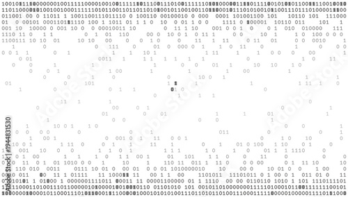 Sparse Binary Dissolve - Artistic Monochromatic Data Fragmentation and Digital Decay