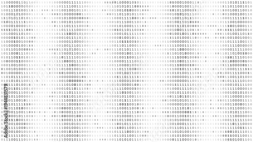 Monolithic Binary Core - High-Density Monochromatic Digital Matrix and Symbol Stream