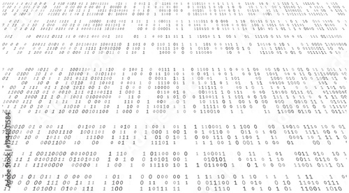 Fragmented Binary Strata - Monochromatic Data Blocks and Segmented Digital Streams