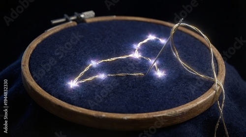 Needle Pulling Thread Embroidery