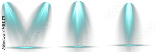 Bundle of lamp spot creative, for theater and gallery.