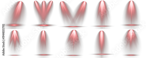 Collection of spotlight creative, for web or poster use.