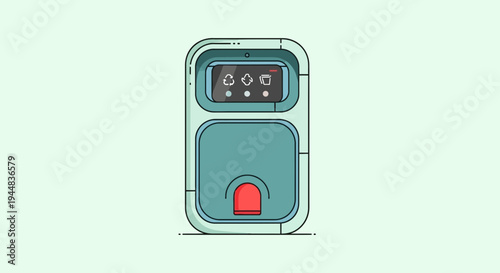 Vintage Style Electric Meter Box.