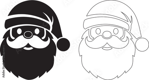 Santa claus coloring page