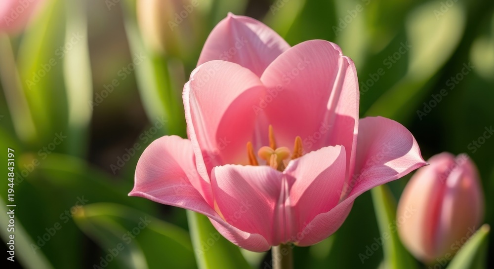 Fototapeta premium Pink Tulip Bloom