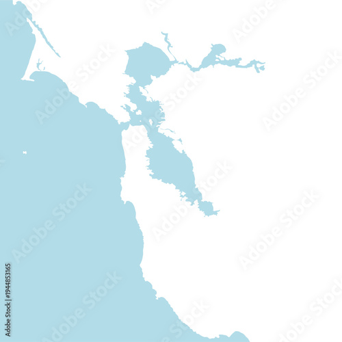 Map of San Francisco Bay Area