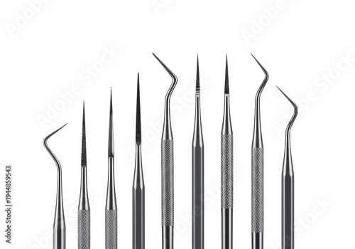 Wallpaper Mural Stainless Steel Medical Instrument Close Up Shot Torontodigital.ca