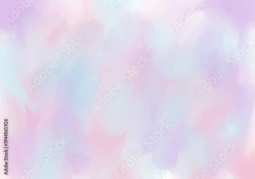 ゆめかわいいパステルカラーの幻想的な抽象背景素材