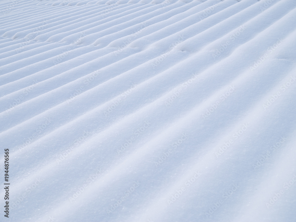 Obraz premium roofs covered by snow