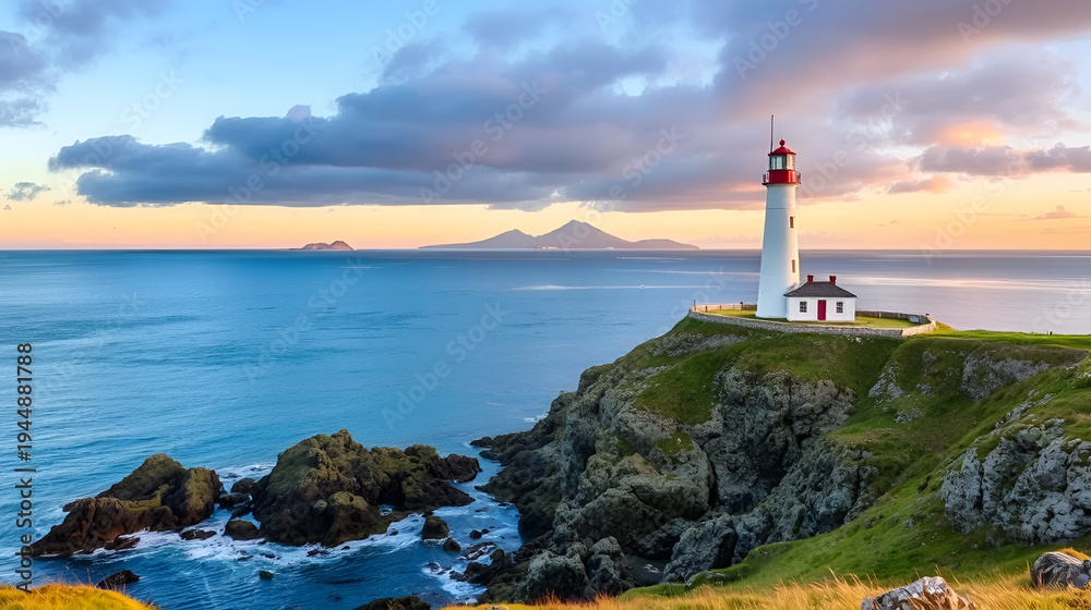 Fototapeta premium The lighthouse in Dingle, Ireland