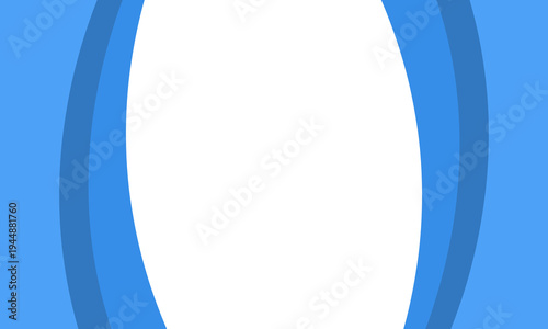 Modern Blue Corporate Background with Curved Shapes