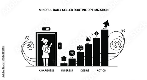 mindful daily routine optimization infographic