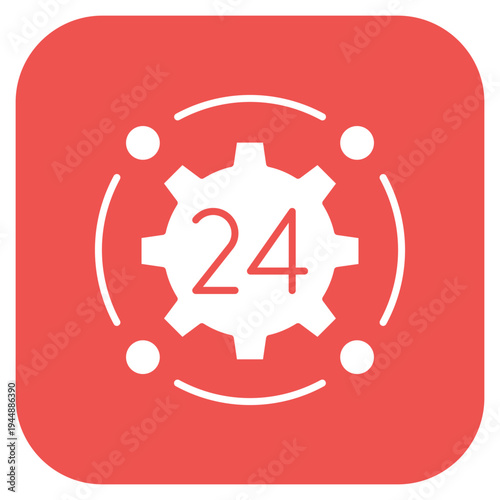 24 hours Icon