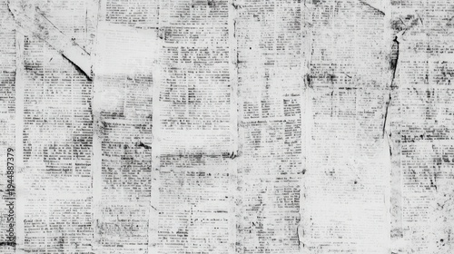 古い新聞のテクスチャ