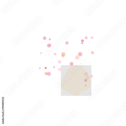 Tactile jam blot shapes vector, textured cut paper SVG