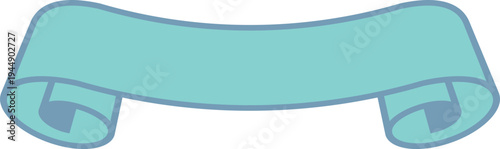 Ribbon Frame -4, isolated on white background