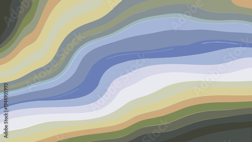 Soft earthy gradient abstract vector artwork with warm natural tones. Modern minimalist poster ideal for Scandinavian interiors and stylish home decor.