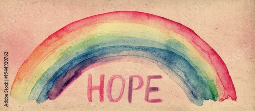 Rainbow of Hope - A Colorful Symbol of Optimism.